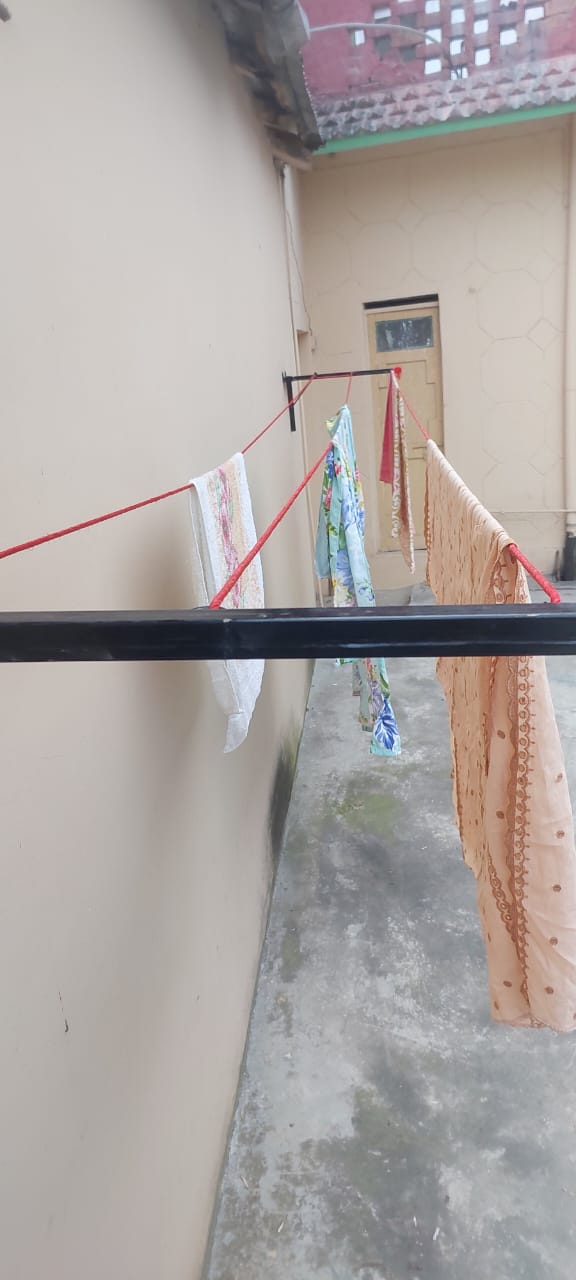 Wall Mounted Drying Cloth Stand